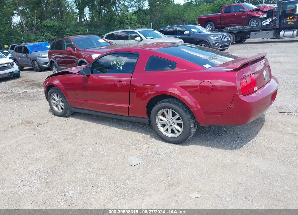 2007 FORD MUSTANG V6 DELUXE/V6 PREMIUM VIN: 1ZVFT80N475257796