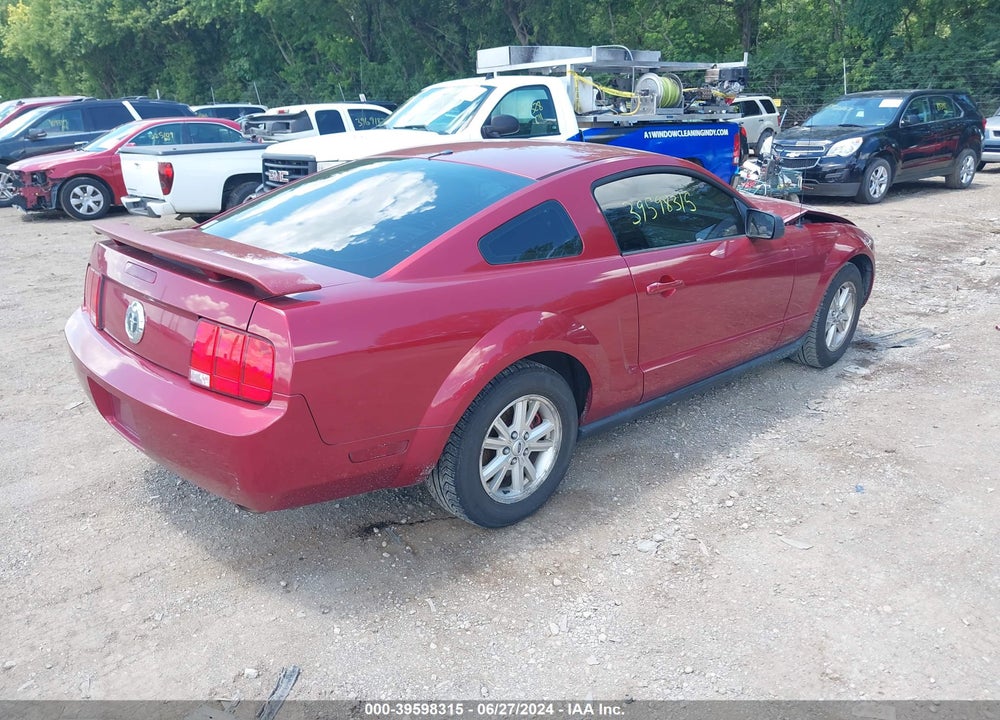 2007 FORD MUSTANG V6 DELUXE/V6 PREMIUM VIN: 1ZVFT80N475257796