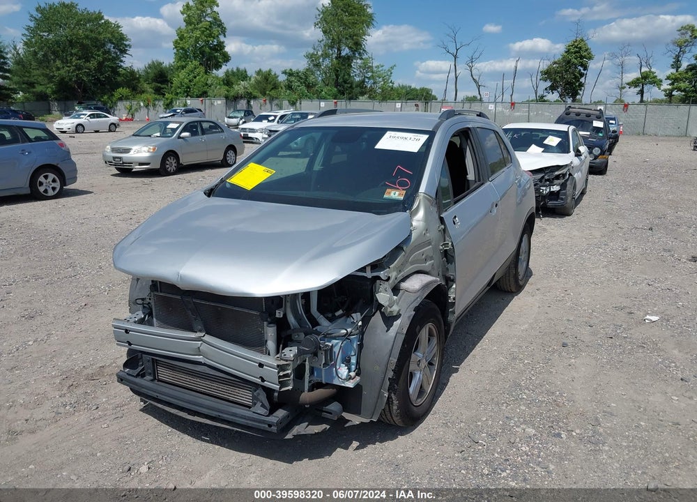 2017 CHEVROLET TRAX LT VIN: 3GNCJLSB7HL166094