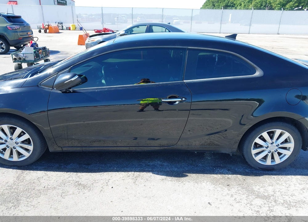 2014 KIA FORTE KOUP EX VIN: KNAFX6A81E5222776