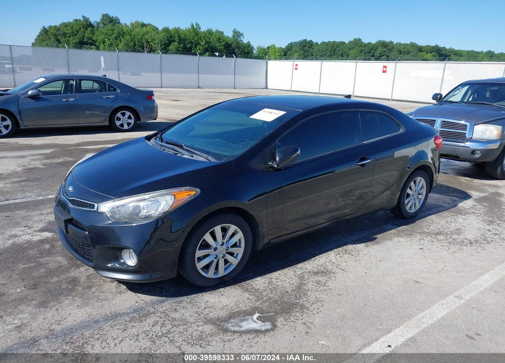 2014 KIA FORTE KOUP EX VIN: KNAFX6A81E5222776