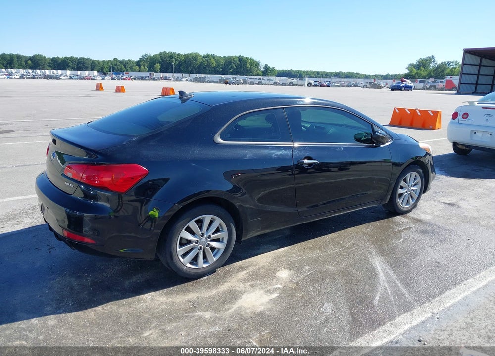 2014 KIA FORTE KOUP EX VIN: KNAFX6A81E5222776