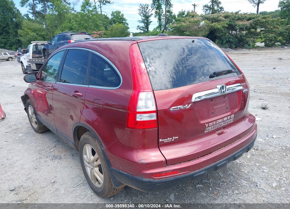 2011 HONDA CR-V EX-L VIN: JHLRE4H75BC006592
