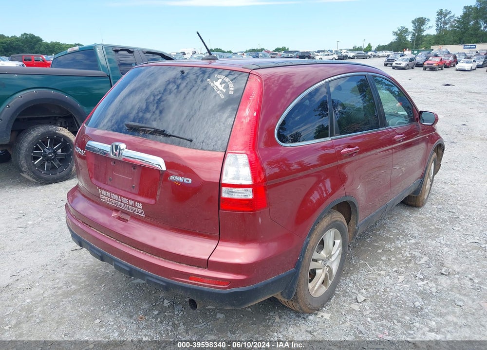2011 HONDA CR-V EX-L VIN: JHLRE4H75BC006592