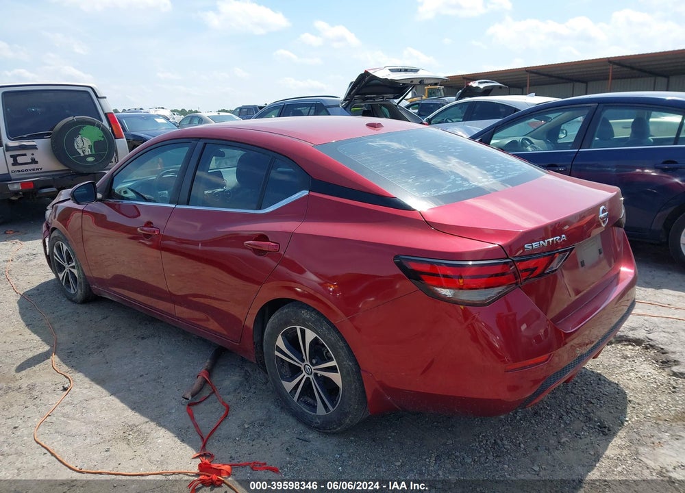 2020 NISSAN SENTRA SV XTRONIC CVT VIN: 3N1AB8CV2LY230494