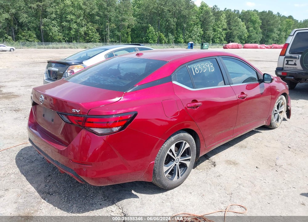 2020 NISSAN SENTRA SV XTRONIC CVT VIN: 3N1AB8CV2LY230494