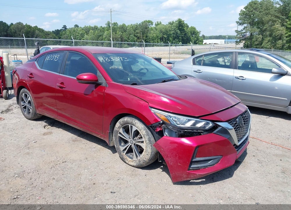 2020 NISSAN SENTRA SV XTRONIC CVT VIN: 3N1AB8CV2LY230494