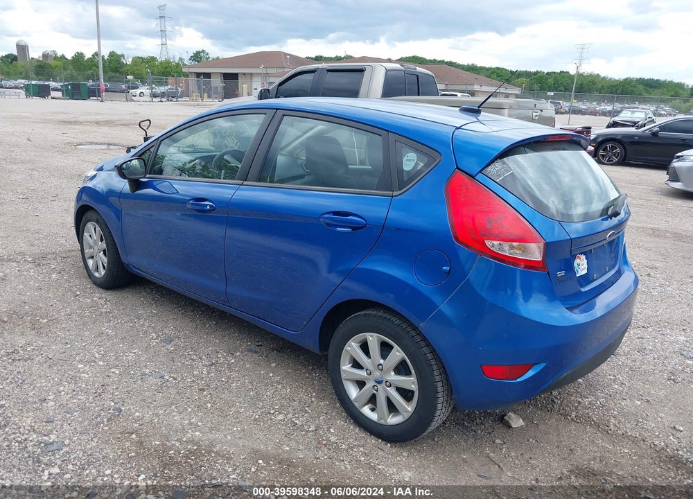 2011 FORD FIESTA SE VIN: 3FADP4EJ7BM212387
