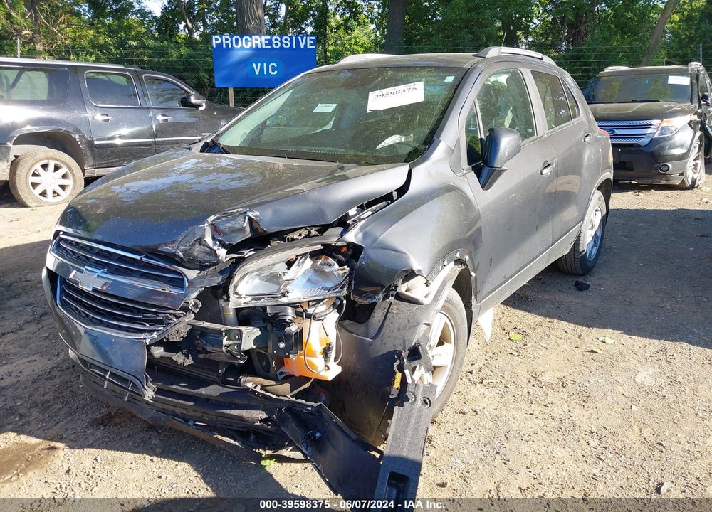 2016 CHEVROLET TRAX LT VIN: 3GNCJLSB7GL280188