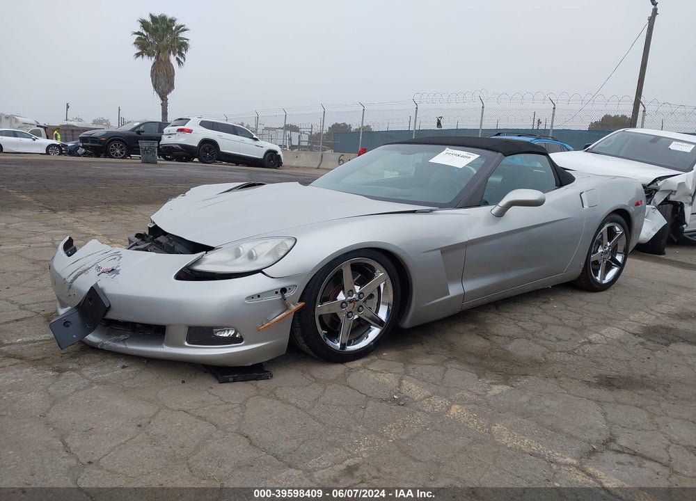2008 CHEVROLET CORVETTE VIN: 1G1YY36W285106160