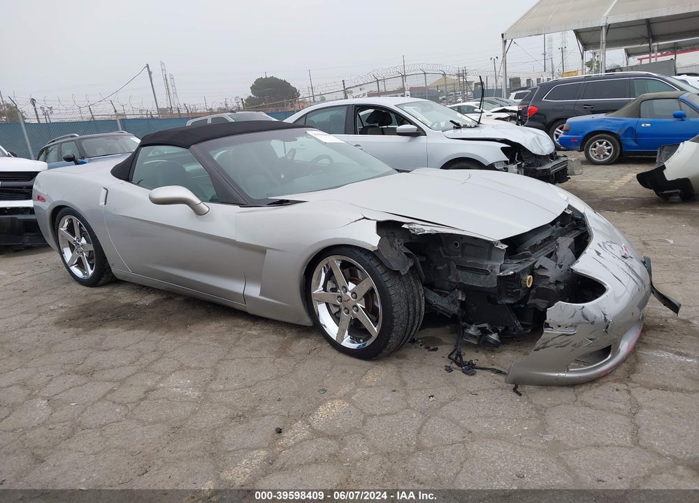 2008 CHEVROLET CORVETTE VIN: 1G1YY36W285106160