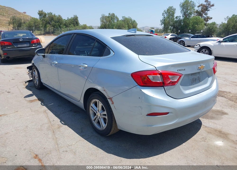 2018 CHEVROLET CRUZE LT AUTO VIN: 1G1BE5SM2J7111416