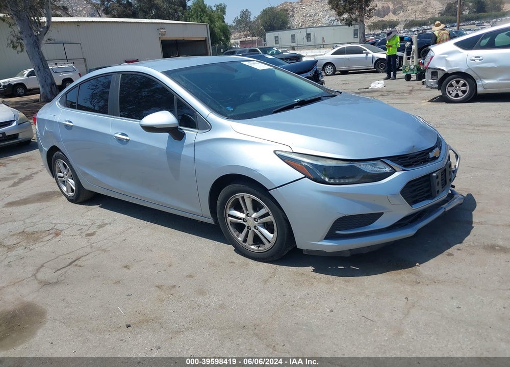 2018 CHEVROLET CRUZE LT AUTO VIN: 1G1BE5SM2J7111416