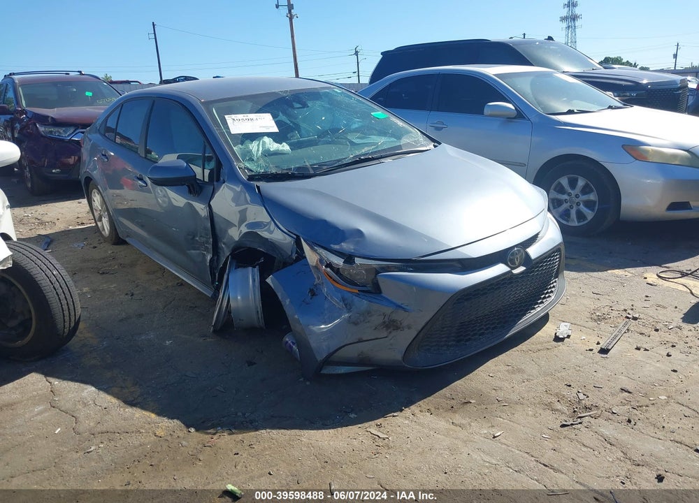 2021 TOYOTA COROLLA LE VIN: 5YFVPMAEXMP252725
