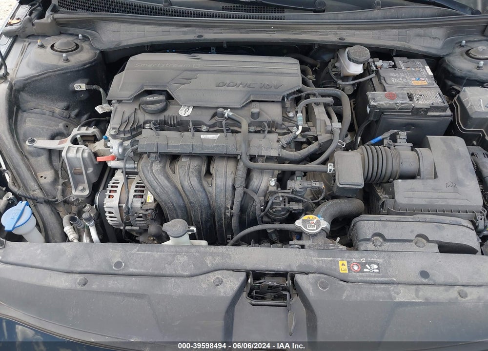 2021 HYUNDAI ELANTRA SEL VIN: 5NPLN4AG3MH002531