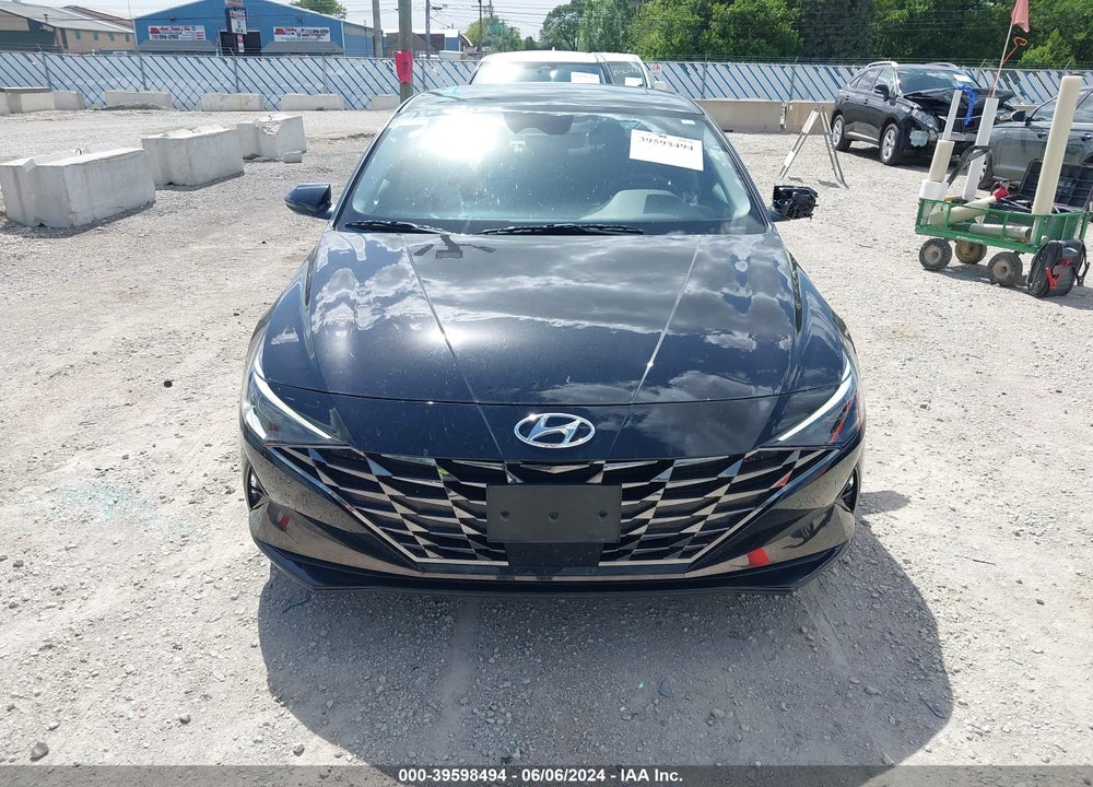 2021 HYUNDAI ELANTRA SEL VIN: 5NPLN4AG3MH002531