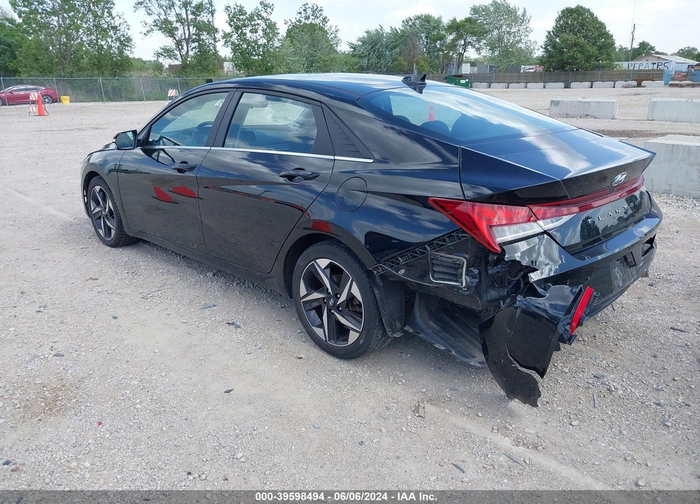 2021 HYUNDAI ELANTRA SEL VIN: 5NPLN4AG3MH002531