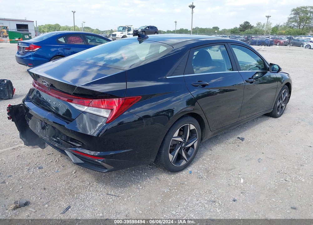 2021 HYUNDAI ELANTRA SEL VIN: 5NPLN4AG3MH002531
