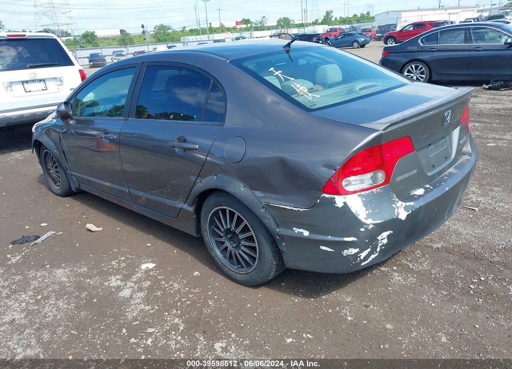 2010 HONDA CIVIC LX VIN: 19XFA1F58AE086439
