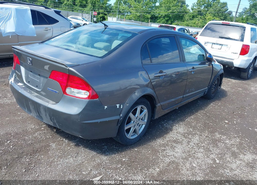 2010 HONDA CIVIC LX VIN: 19XFA1F58AE086439