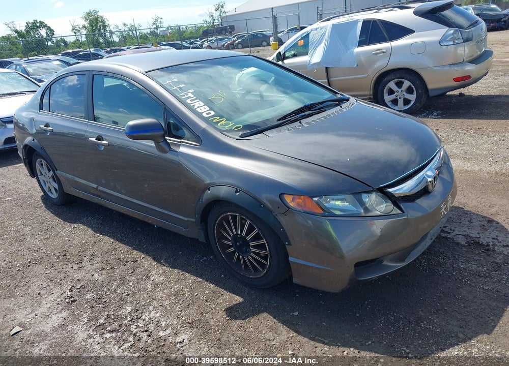 2010 HONDA CIVIC LX VIN: 19XFA1F58AE086439