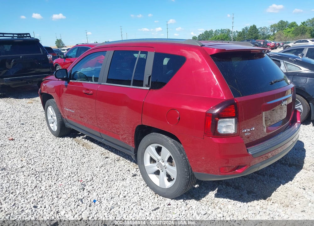 2014 JEEP COMPASS SPORT VIN: 1C4NJDBB5ED842423