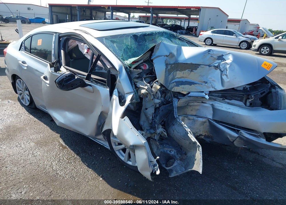 2012 HONDA CIVIC EX-L VIN: 2HGFB2F9XCH547123