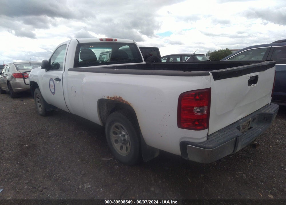 2013 CHEVROLET SILVERADO 1500 WORK TRUCK VIN: 1GCNCPEX7DZ376983