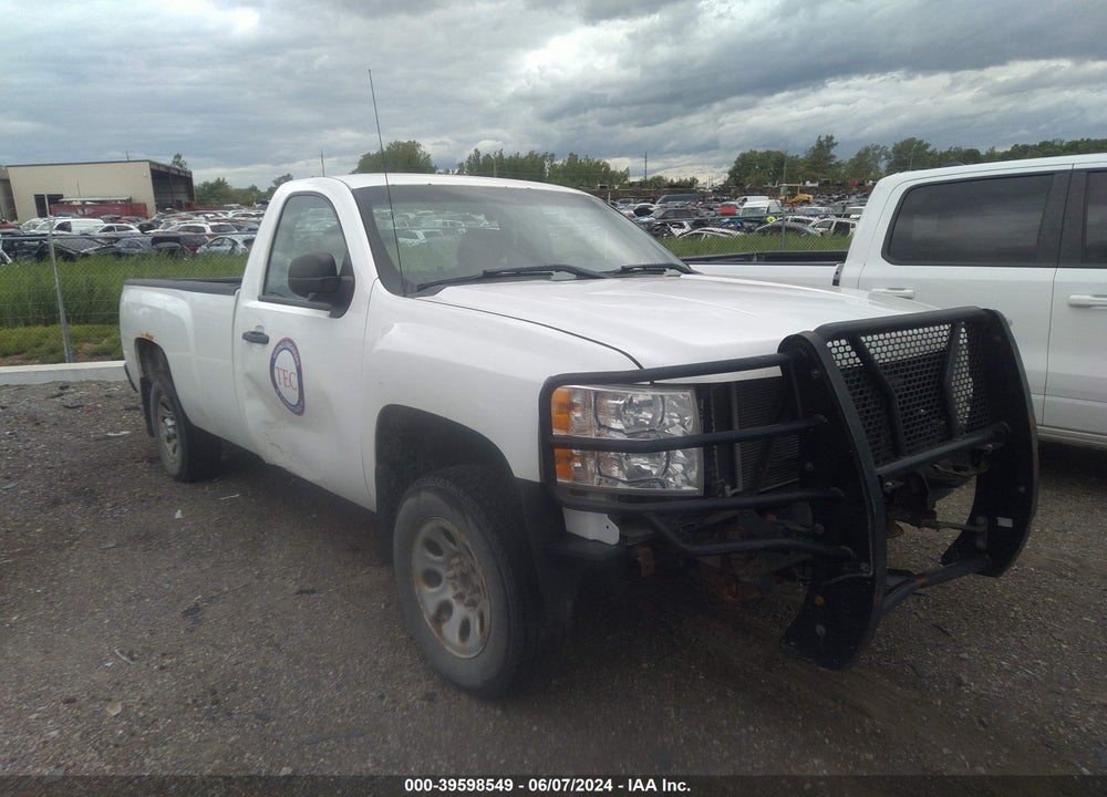 2013 CHEVROLET SILVERADO 1500 WORK TRUCK VIN: 1GCNCPEX7DZ376983