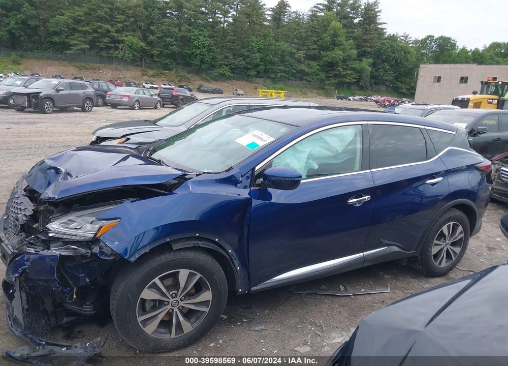 2019 NISSAN MURANO S VIN: 5N1AZ2MS9KN152202