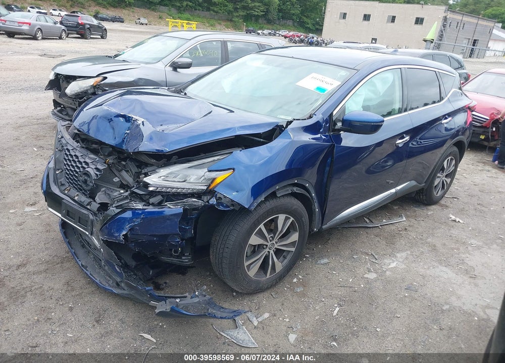 2019 NISSAN MURANO S VIN: 5N1AZ2MS9KN152202