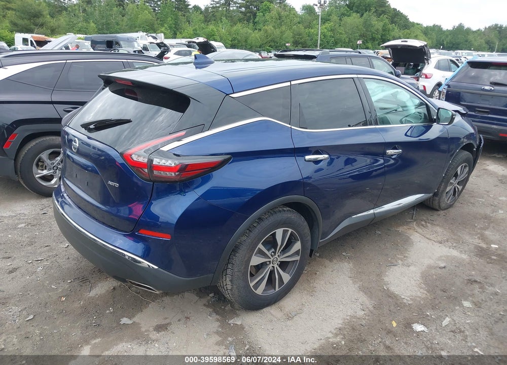 2019 NISSAN MURANO S VIN: 5N1AZ2MS9KN152202