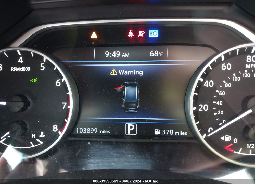2019 NISSAN MURANO S VIN: 5N1AZ2MS9KN152202