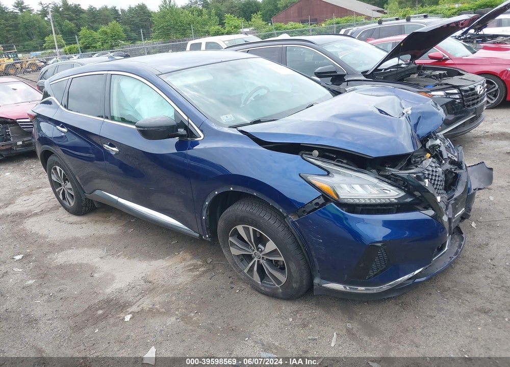 2019 NISSAN MURANO S VIN: 5N1AZ2MS9KN152202