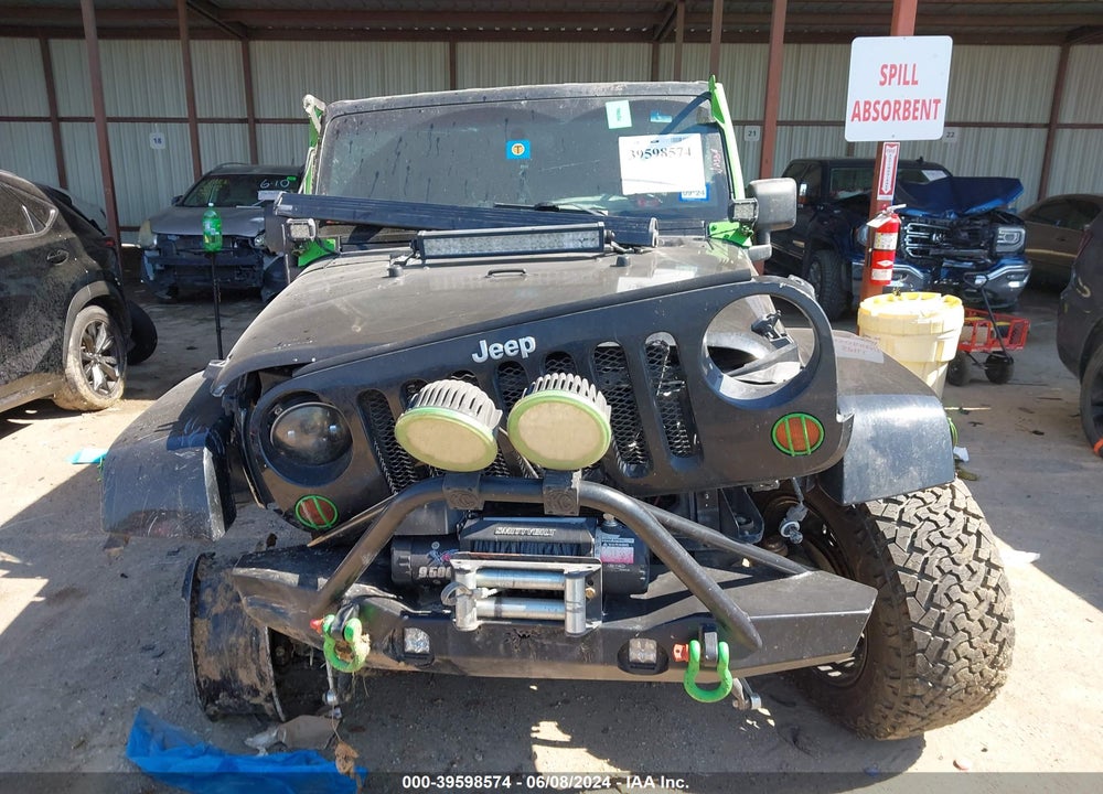 2012 JEEP WRANGLER UNLIMITED SAHARA VIN: 1C4BJWEGXCL200336