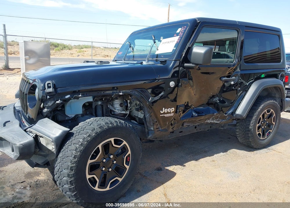 2020 JEEP WRANGLER SPORT S 4X4 VIN: 1C4GJXAN2LW182882