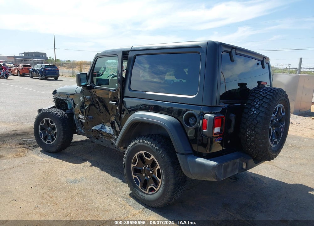 2020 JEEP WRANGLER SPORT S 4X4 VIN: 1C4GJXAN2LW182882