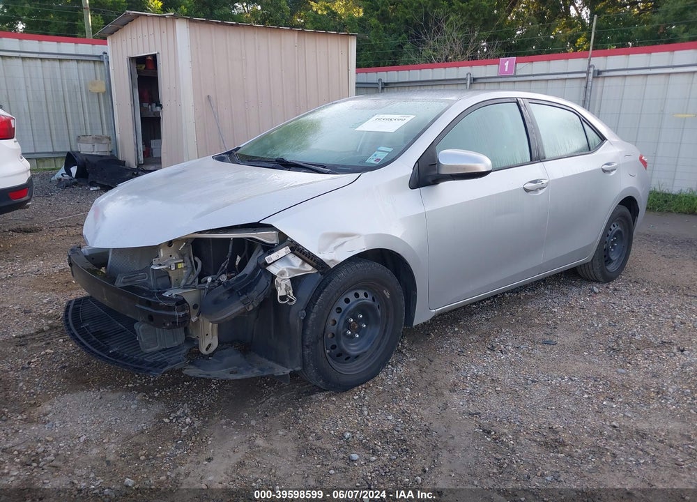2014 TOYOTA COROLLA L/LE/LE PLS/PRM/S/S PLS VIN: 5YFBURHE2EP120414
