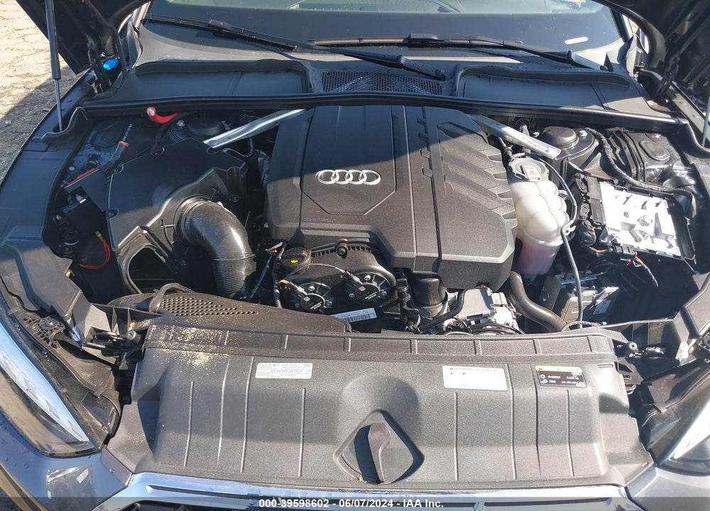 2022 AUDI A5 SPORTBACK VIN: WAUFACF5XNA008889