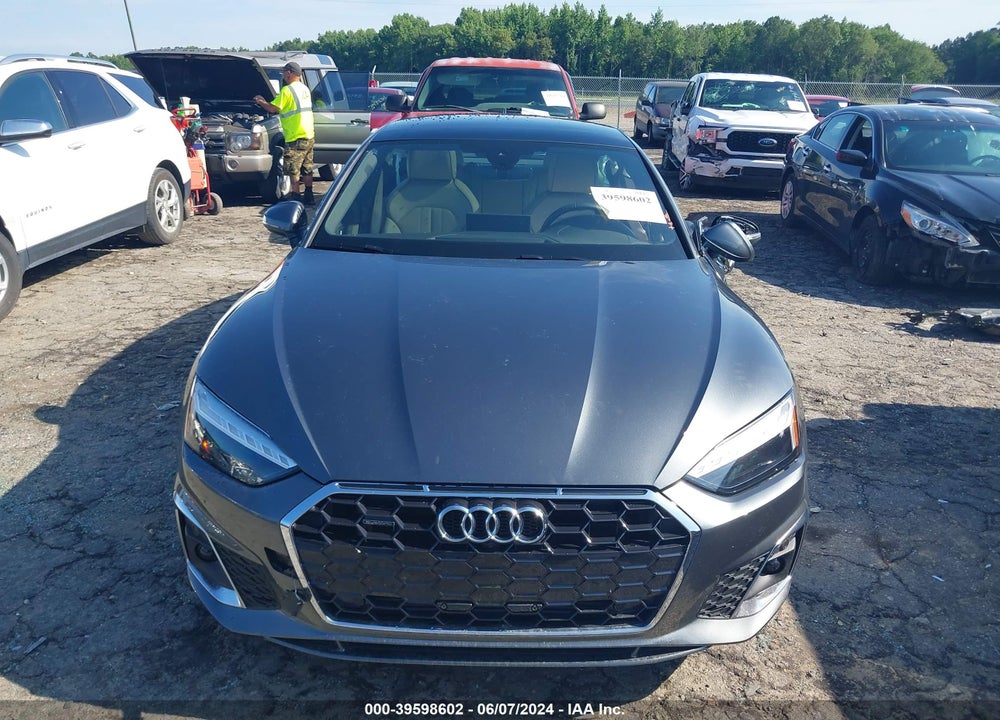 2022 AUDI A5 SPORTBACK VIN: WAUFACF5XNA008889