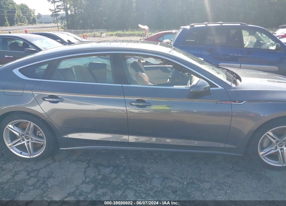 2022 AUDI A5 SPORTBACK VIN: WAUFACF5XNA008889