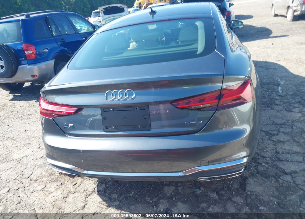 2022 AUDI A5 SPORTBACK VIN: WAUFACF5XNA008889