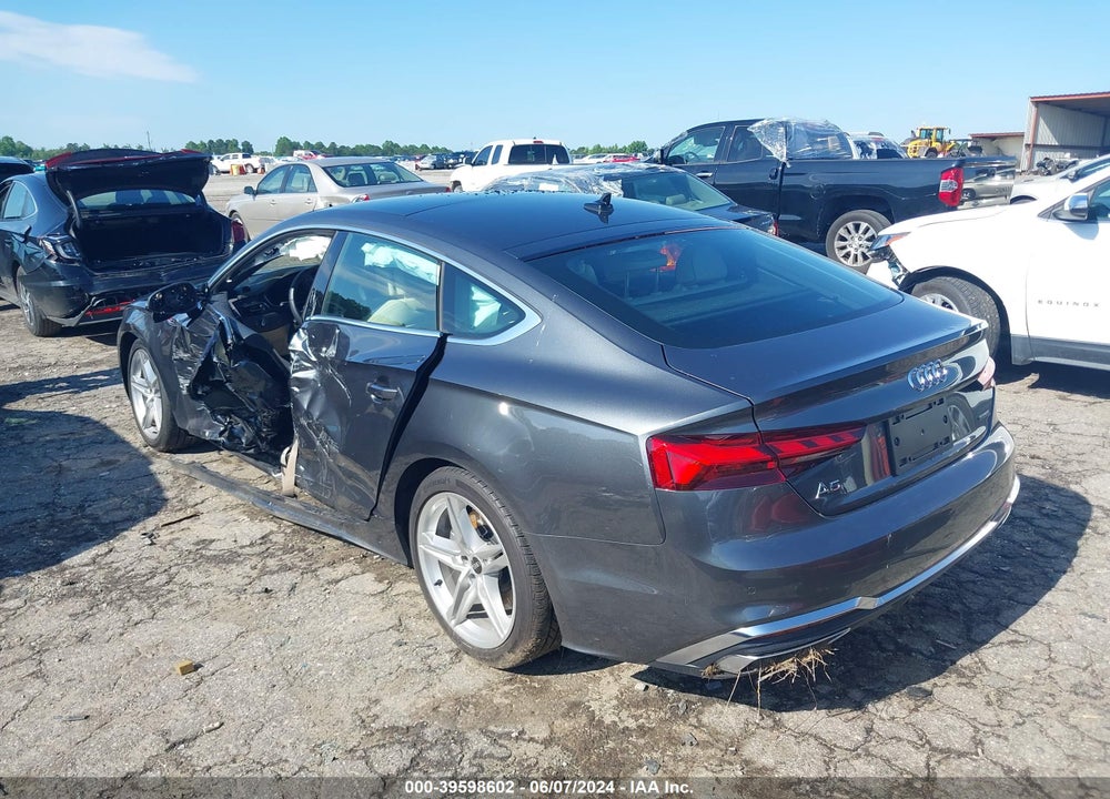 2022 AUDI A5 SPORTBACK VIN: WAUFACF5XNA008889