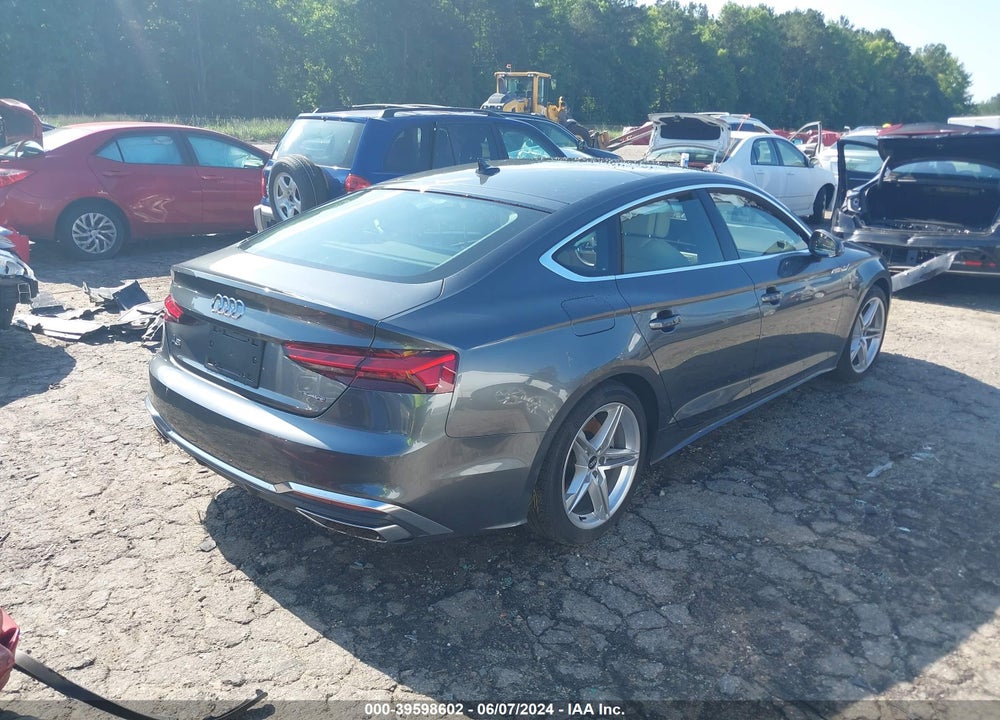 2022 AUDI A5 SPORTBACK VIN: WAUFACF5XNA008889