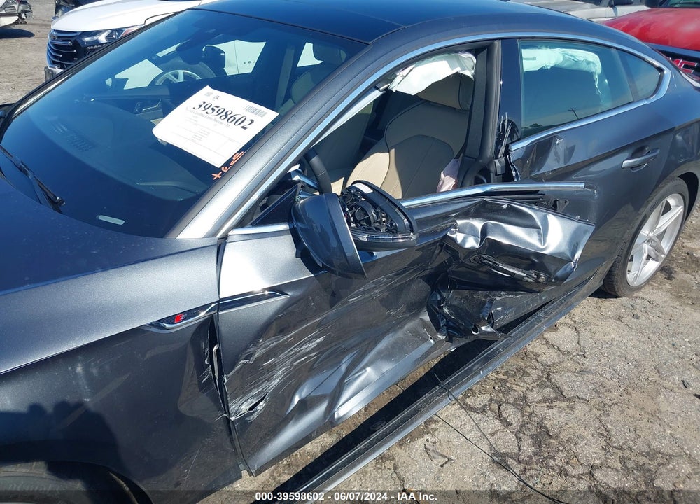 2022 AUDI A5 SPORTBACK VIN: WAUFACF5XNA008889