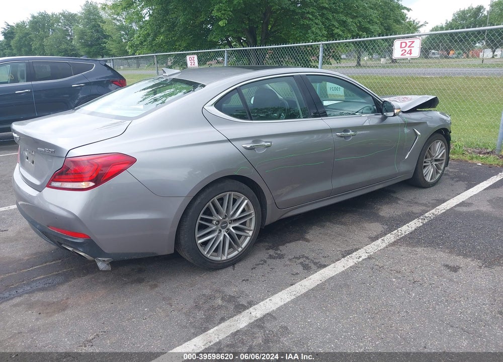 2021 GENESIS G70 2.0T AWD VIN: KMTG34LA9MU076107