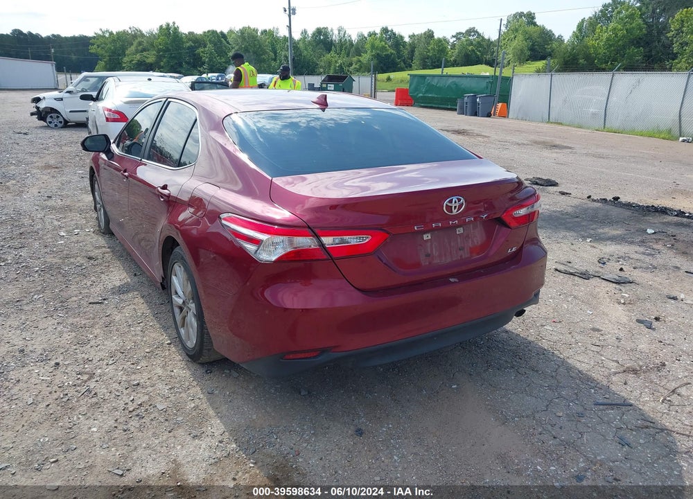 2020 TOYOTA CAMRY LE VIN: 4T1C11AK5LU379411