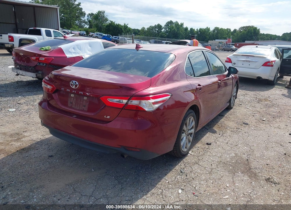 2020 TOYOTA CAMRY LE VIN: 4T1C11AK5LU379411