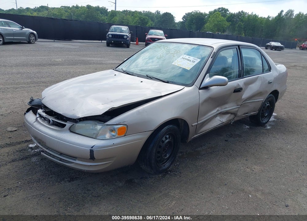 1998 TOYOTA COROLLA LE VIN: 2T1BR18E9WC050074