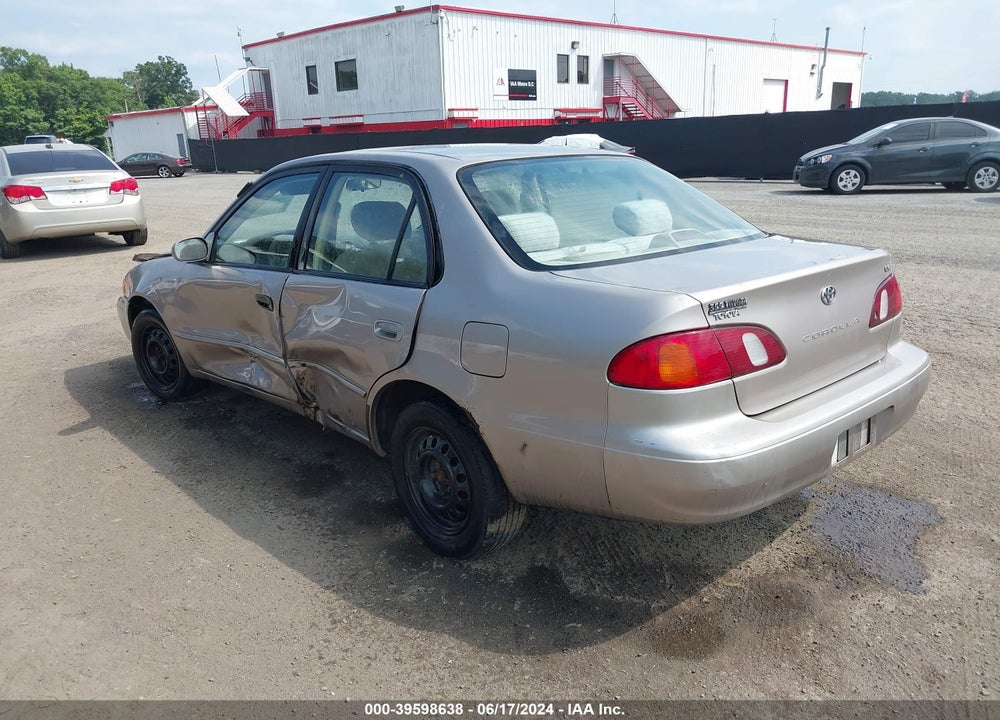 1998 TOYOTA COROLLA LE VIN: 2T1BR18E9WC050074